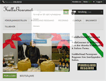 Tablet Screenshot of kullagourmet.se